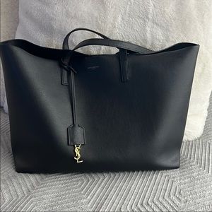 Saint Laurent Shopping Leather Tote